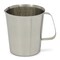 32 oz Stainless Steel Measuring Cup with Handle, 4 Cup Metal Pitcher with Ounces and Milliliters Marking (1000 ml)
